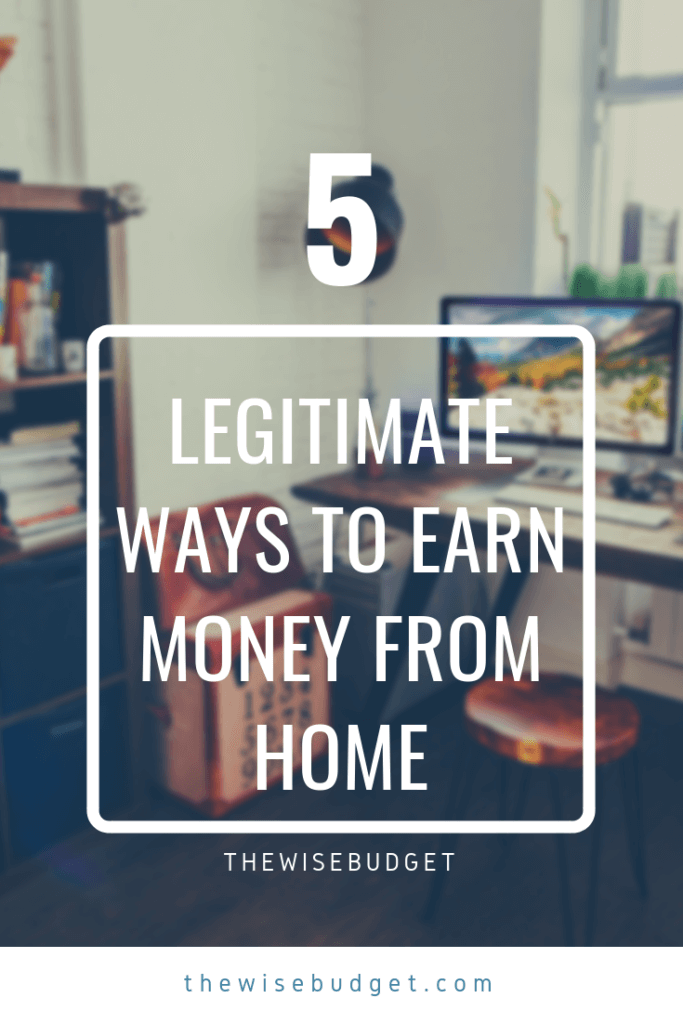thewisebudget how to earn money from home