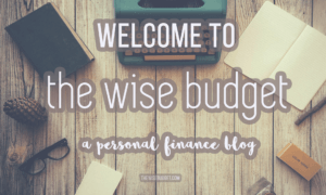 welcome to thewisebudget a personal finance blog